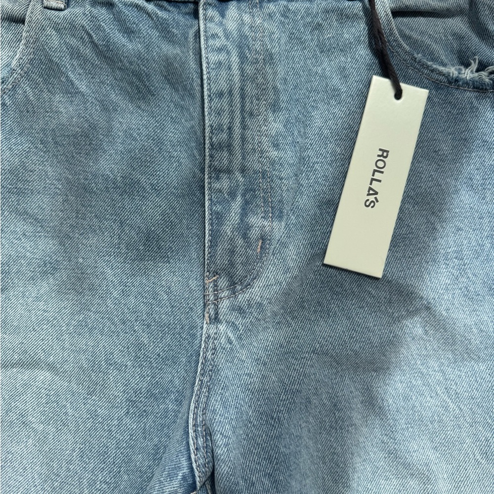 New Rollas Elle Jean - Garage Blue Size 28 - Picture 2 of 6
